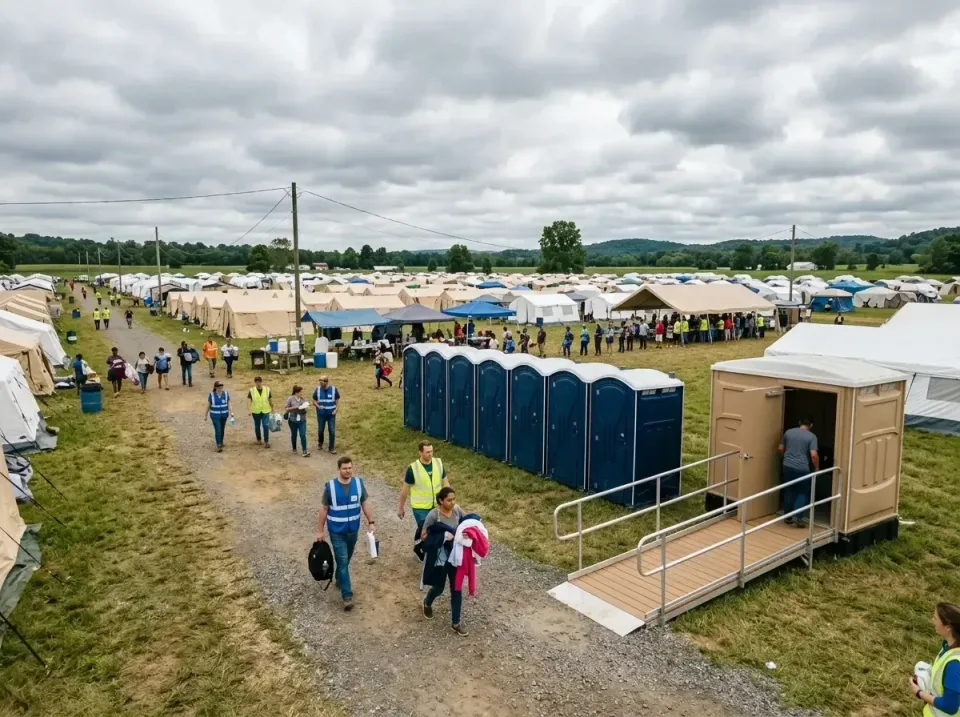disaster-relief-camp-restrooms-010 — frequently asked questions, Dumpster & Portable Bathrooms Rental in Belding, MI